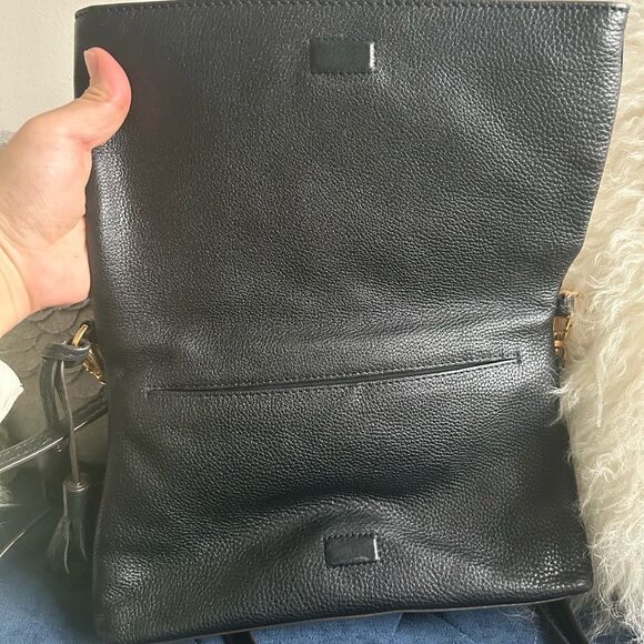 Tory Burch Black Leather Crossbody Bag - Picture 3 of 6